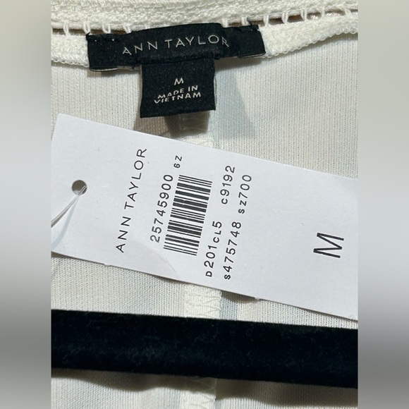 Ann Taylor Ivory Blouse - Picture 3 of 4